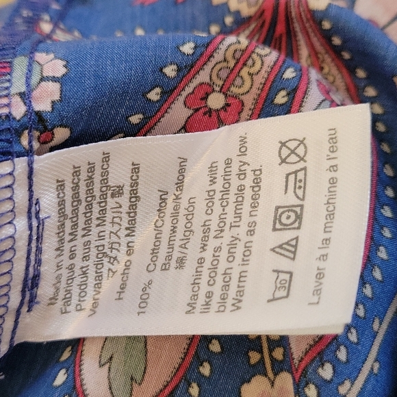 J.Crew Liberty Flora Ruffled Top - Picture 10 of 10